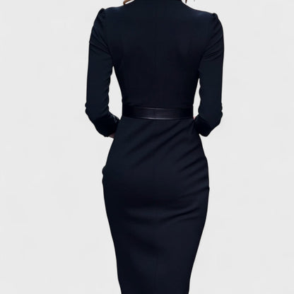 Naomi | Robe noire raffinée