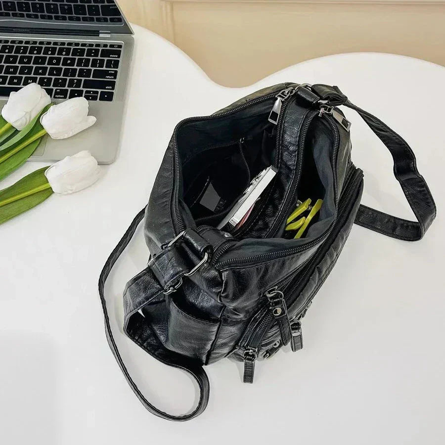 Lilith - Sac Bandoulière Multi-Couches Intemporel