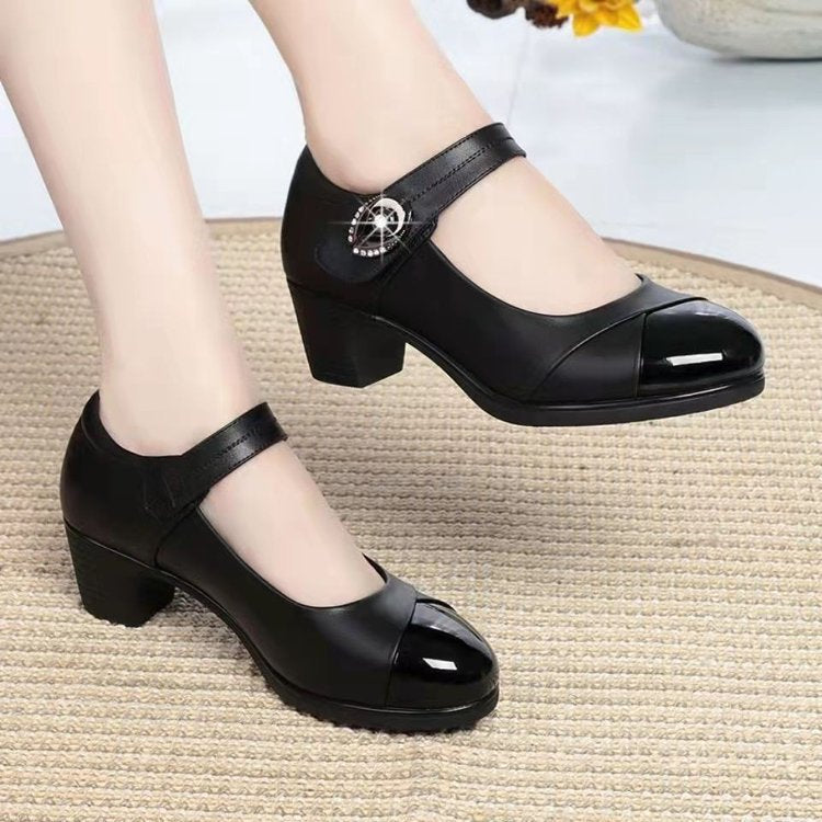 Serenella - Scarpa in pelle morbida elegante