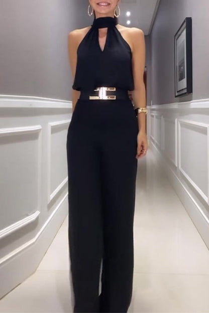 FENELLA – ENSEMBLE DEUX PIÈCES SANS MANCHES AVEC COL HALTER SEXY
