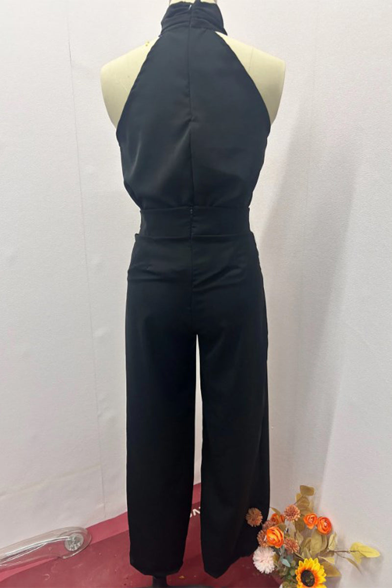FENELLA – ENSEMBLE DEUX PIÈCES SANS MANCHES AVEC COL HALTER SEXY
