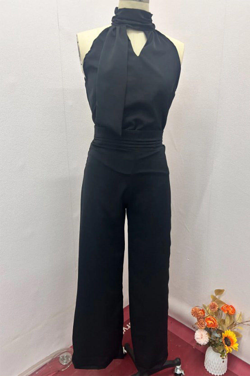 FENELLA – ENSEMBLE DEUX PIÈCES SANS MANCHES AVEC COL HALTER SEXY