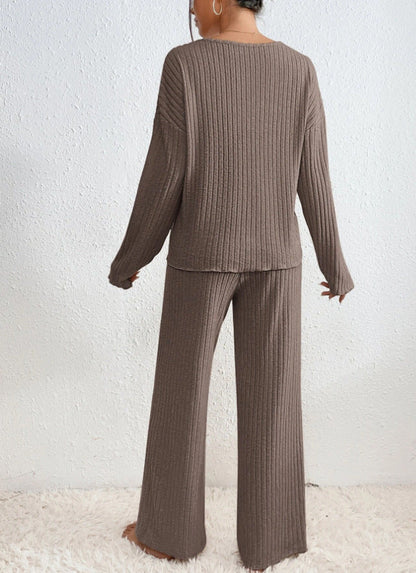 Esra™ Ensemble en Tricot Deux Pièces