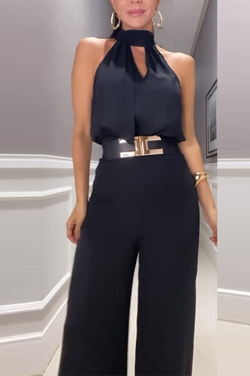 FENELLA – ENSEMBLE DEUX PIÈCES SANS MANCHES AVEC COL HALTER SEXY