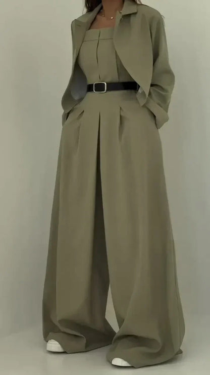 Aritzia | Ensemble Bustier Femme + Veste – Style Élégant & Tendance