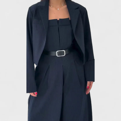 Eclat - Ensemble femme bustier + veste - Style élégant et moderne