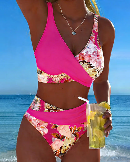 Jolina - Ensemble Bikini avec Imprimé Floral