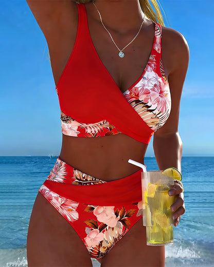 Jolina - Ensemble Bikini avec Imprimé Floral
