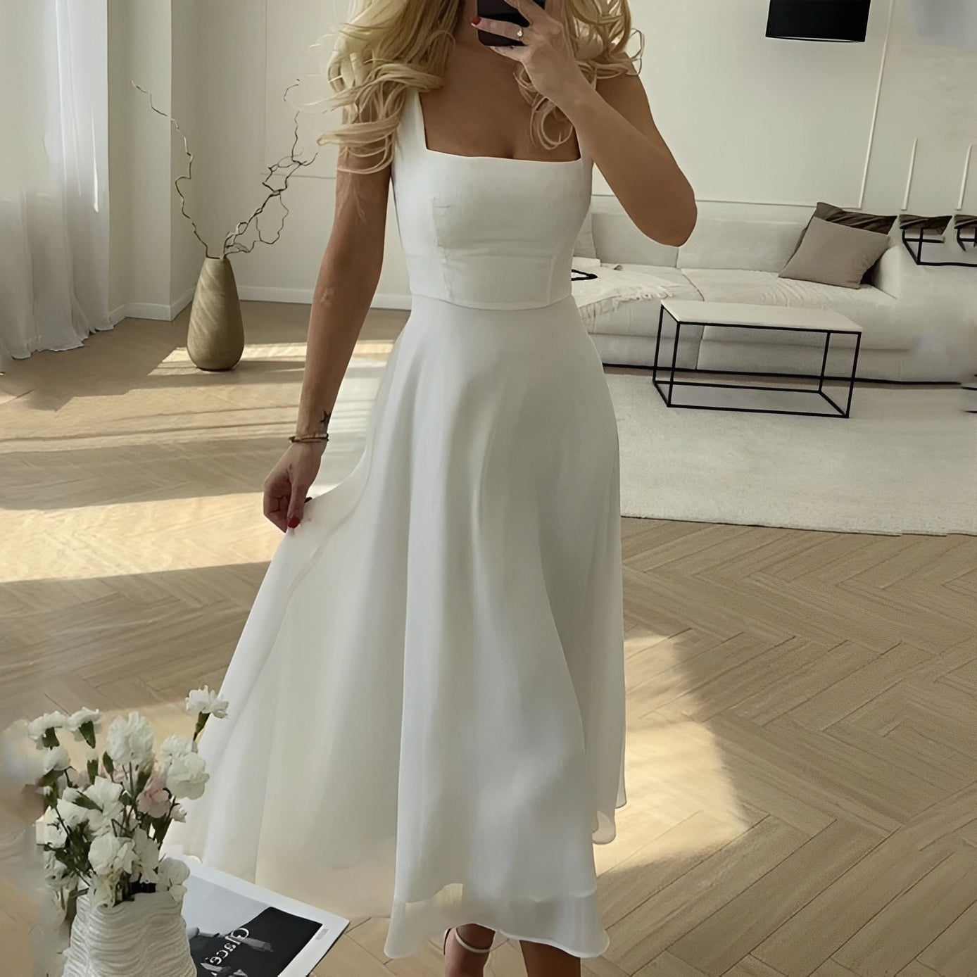 Darcie - Robe décontractée sans manches pour femmes