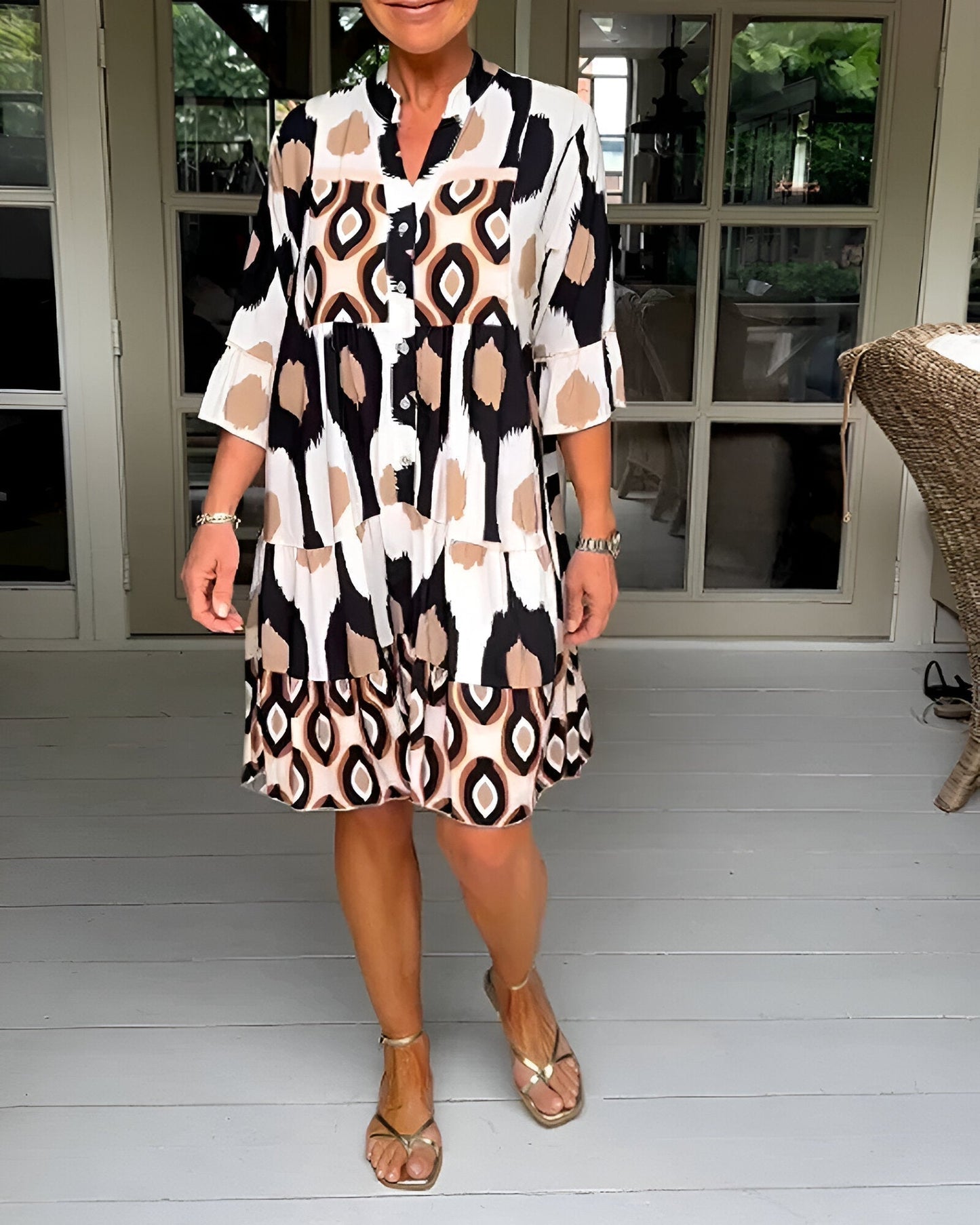Octavia | Robe Boho Élégante