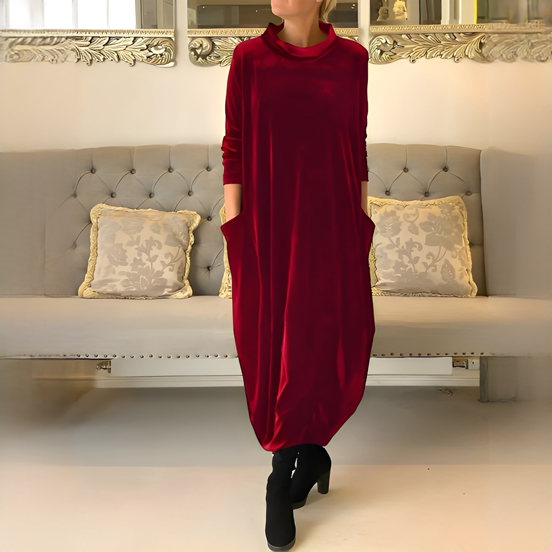 Carlette - Robe d'hiver élégante et chic pour femmes