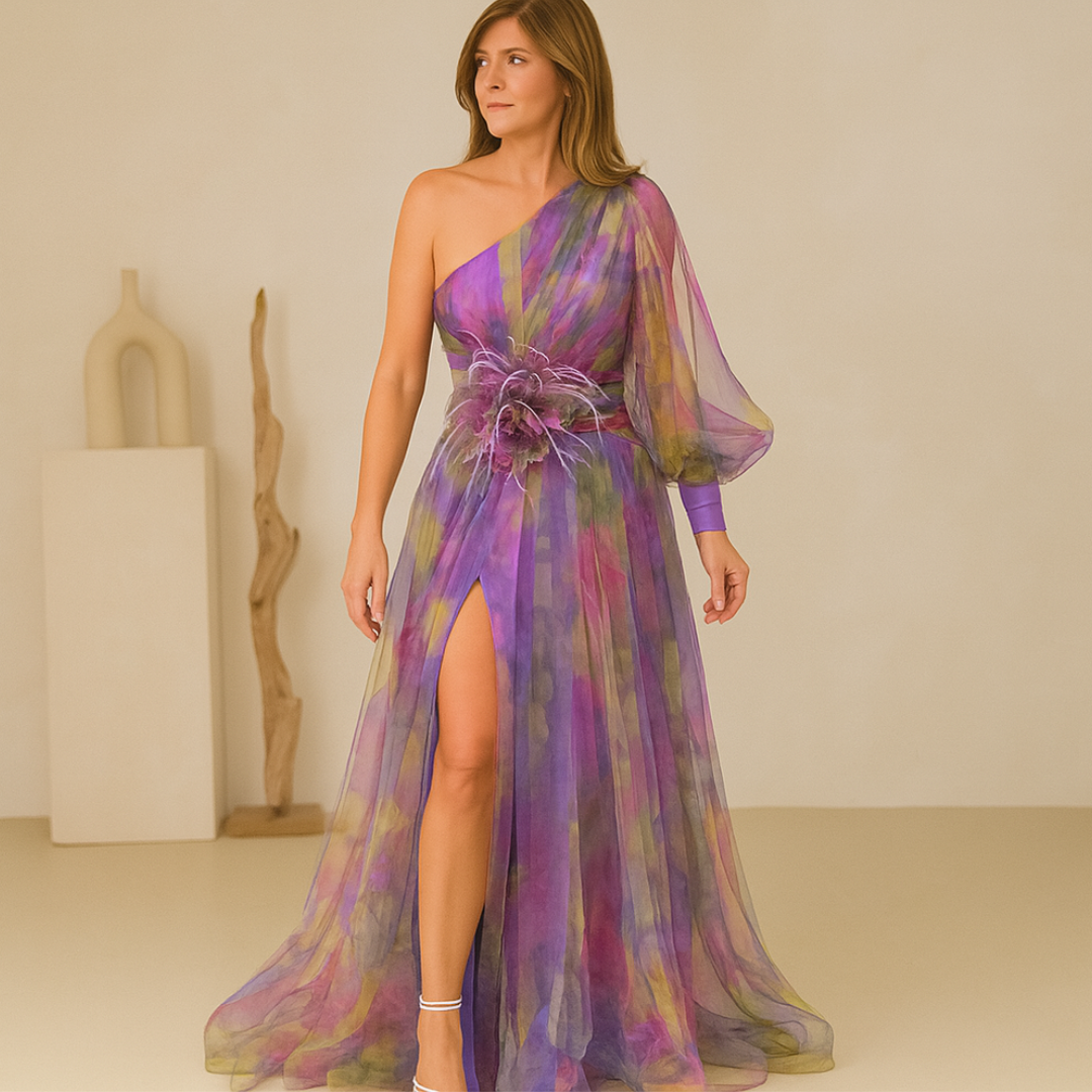 Amelia | Robe Élégante avec Fente