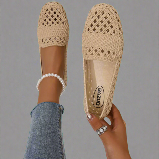Alba - Ballerines Tressées Aérées