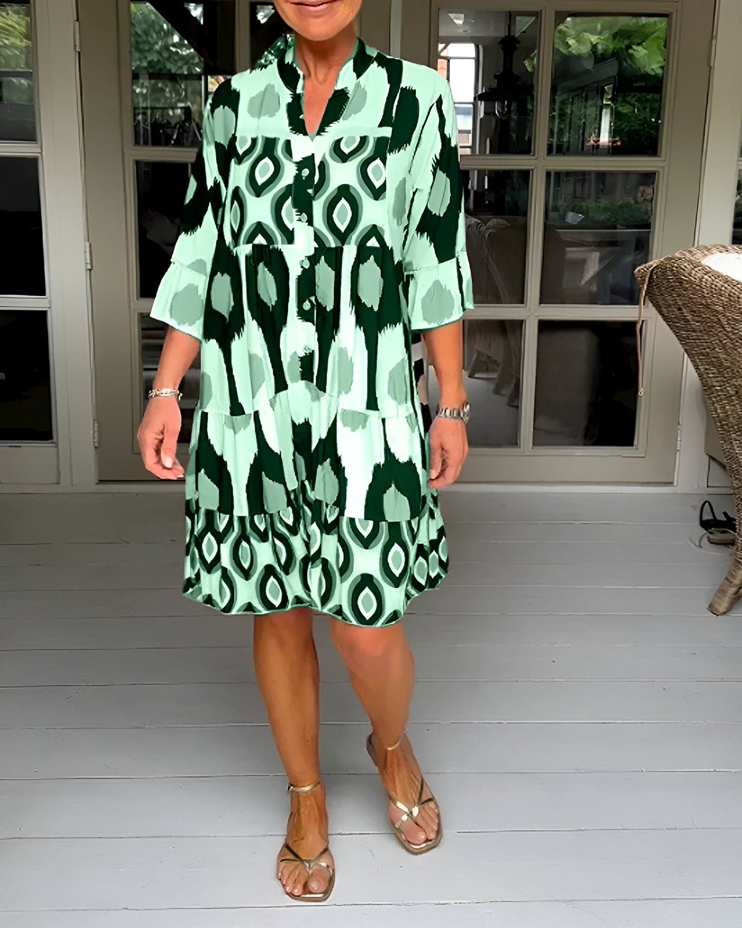 Octavia | Robe Boho Élégante