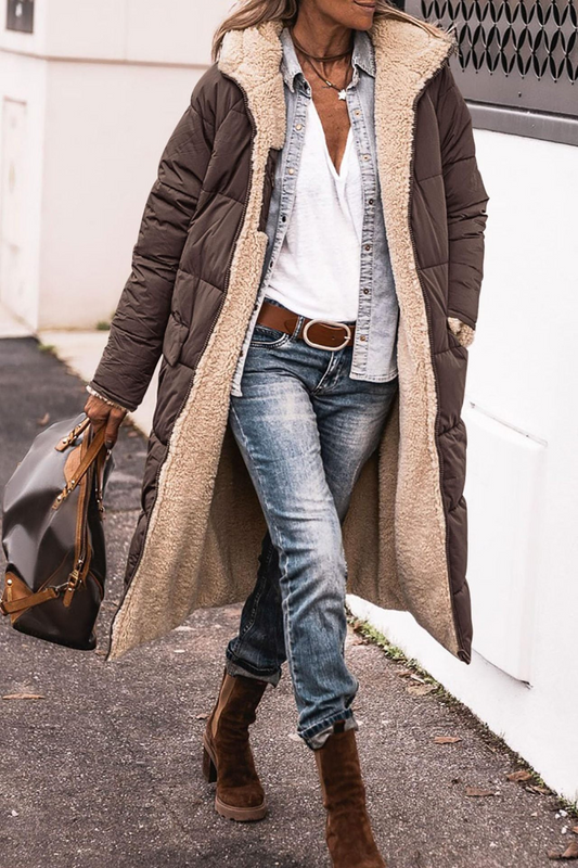 Sasha™ - Manteau Réversible Élégant Premium