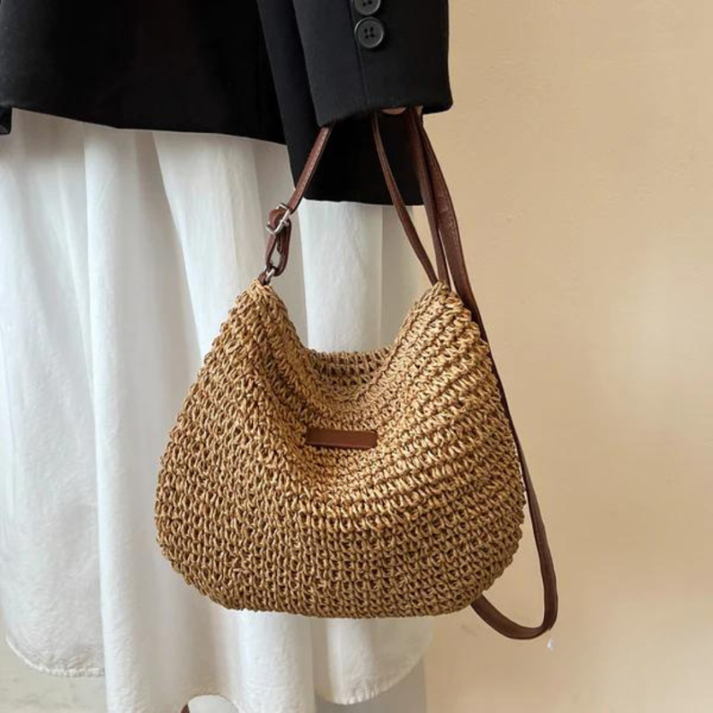 Fredhild | Sac à Bandoulière en Style Classique Tressé