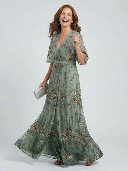 Selora | Robe Maxi Flow à Encolure Halter