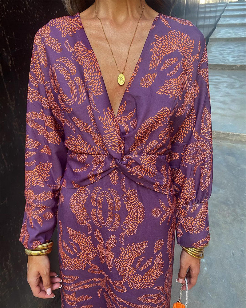 Keeley - Robe élégante pour femme avec manches