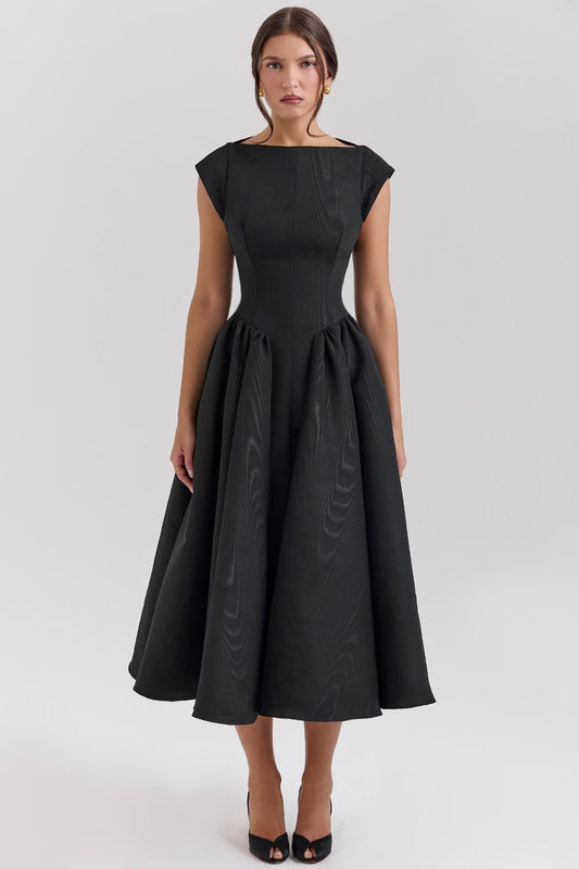 Robe De Soirée manches courtes Pour Femme | Midi