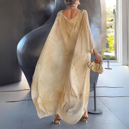 Aurora – Robe élégante en soie fabriquée en mousseline délicate