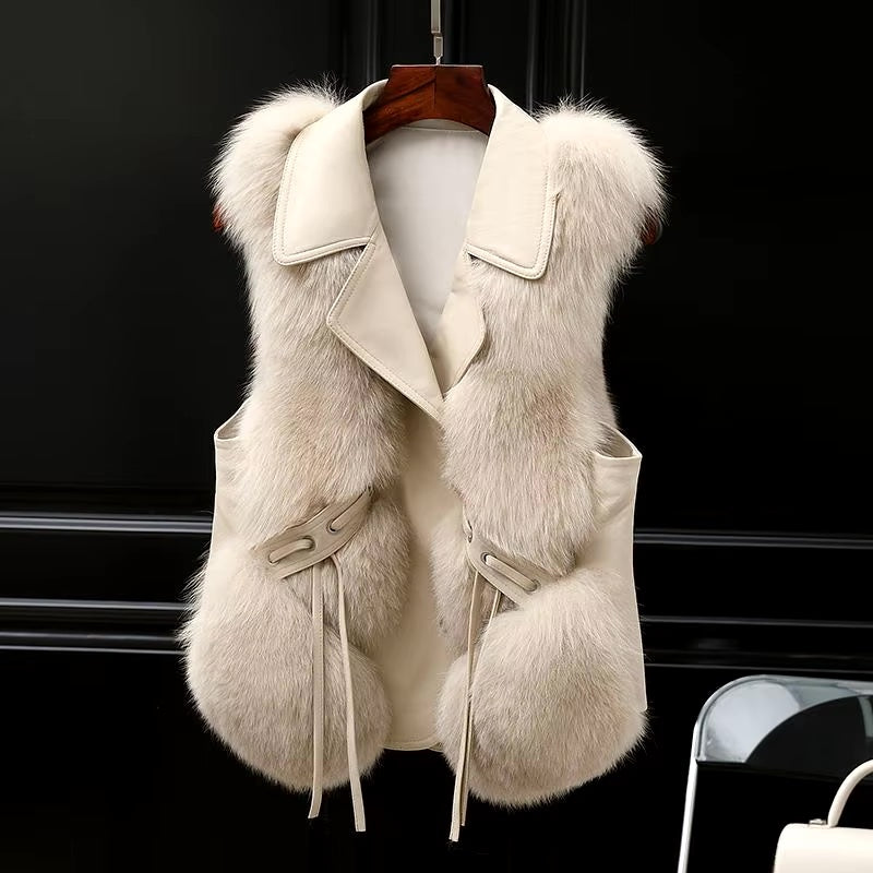 NEREIDA – GILET EN FAUX FUR EMPRESS