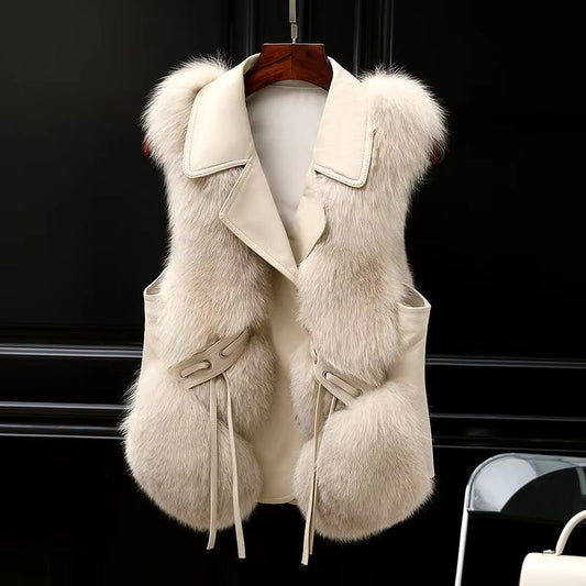 NEREIDA – GILET EN FAUX FUR EMPRESS