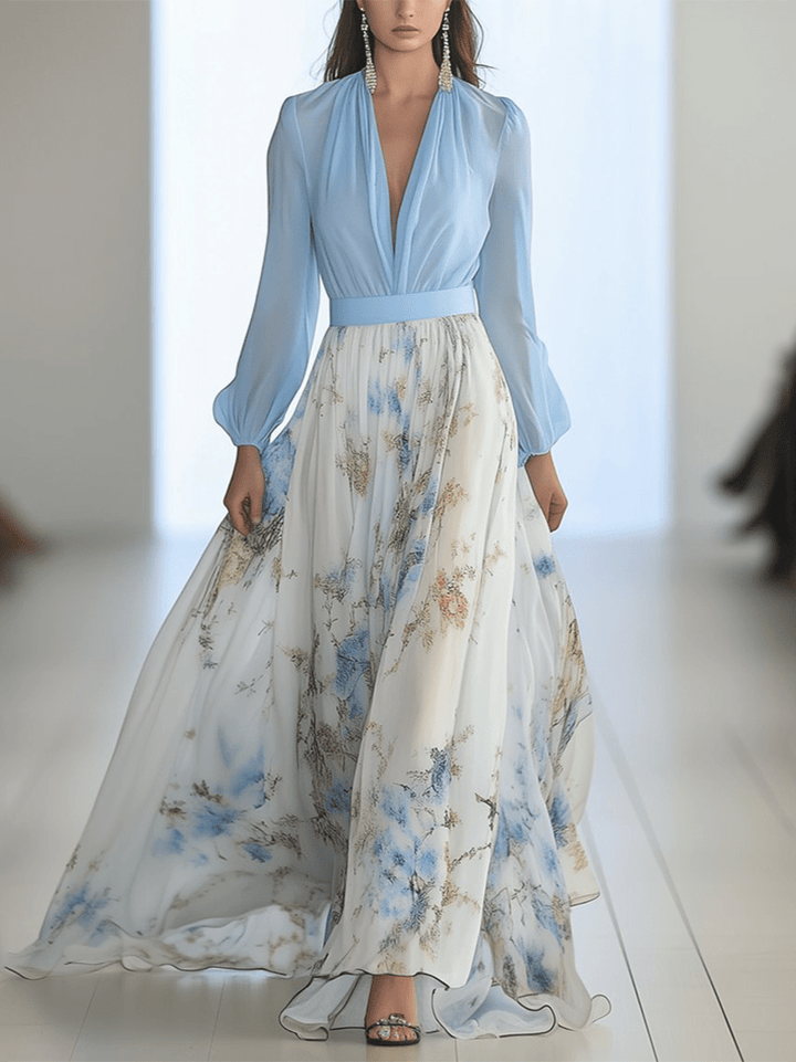 Robe Longue Tess™ avec Imprimé Floral