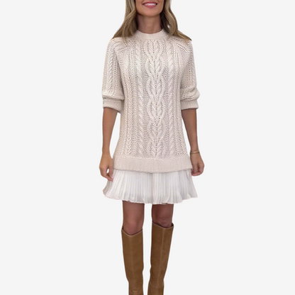 Robe en Tricot Tressé