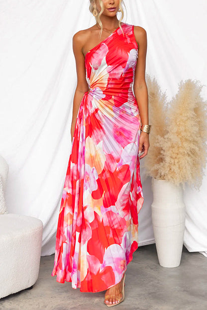 Katie | Robe d'Été Plissée