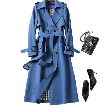 Christai | Manteau Long Femme | Veste Boutonnée