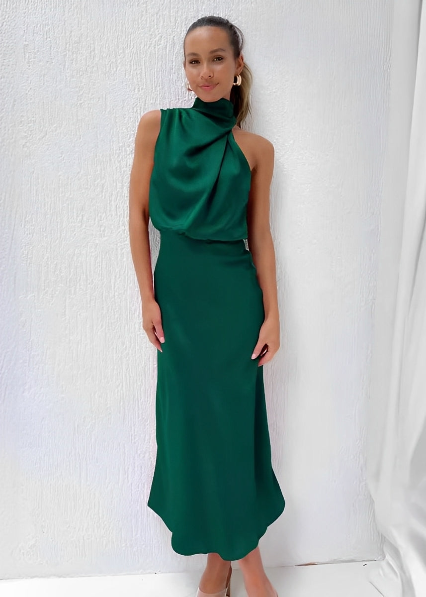 Marley - Élégante robe de soirée en satin pour femmes