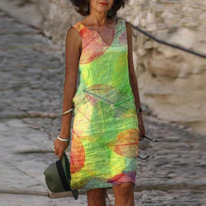 Roxy - Robe élégante aux couleurs vives