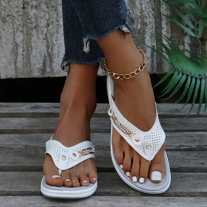 Hazel - Sandales à Talon Orthopédiques