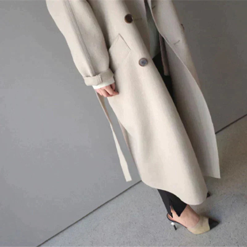 Elowen | Manteau Long Élégant