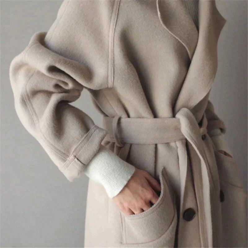 Elowen | Manteau Long Élégant