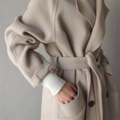 Elowen | Manteau Long Élégant