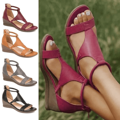 MoonFeet - Sandales Orthopédiques à Talon Compensé