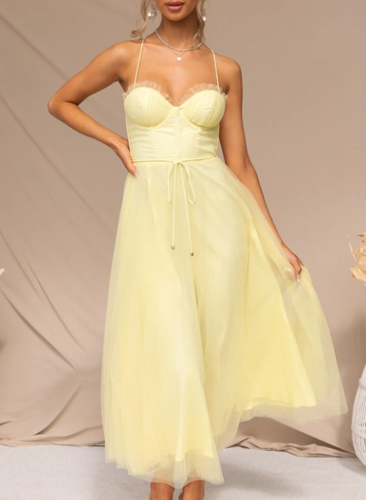 Jana – Robes midi légères pour les chaudes journées d'été