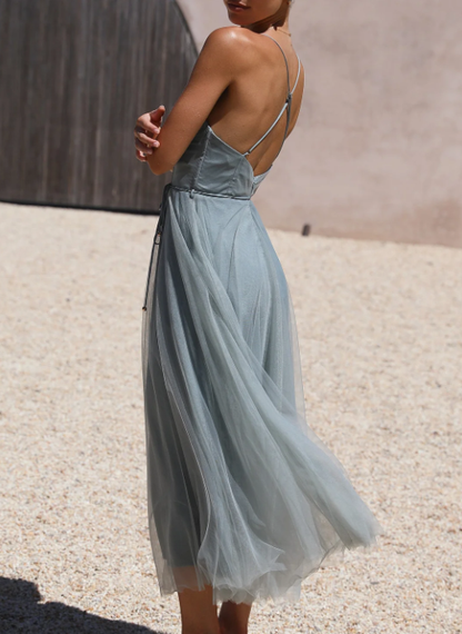 Jana – Robe midi pour les journées chaudes