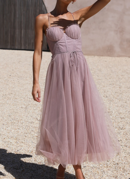Jana – Robe midi pour les journées chaudes