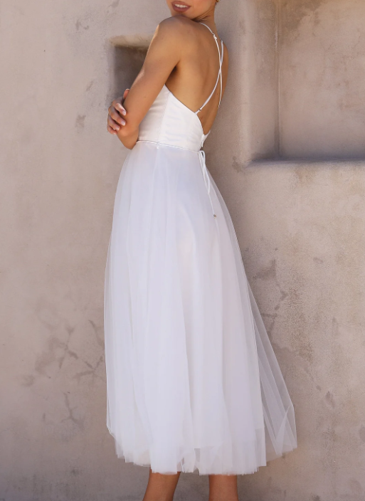 Jana – Robe midi pour les journées chaudes
