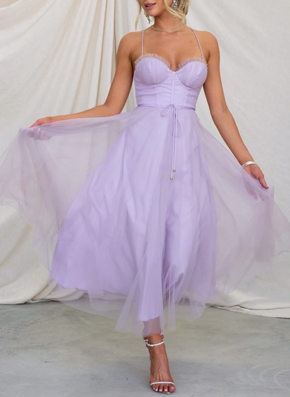 Jana – Robe midi pour les journées chaudes
