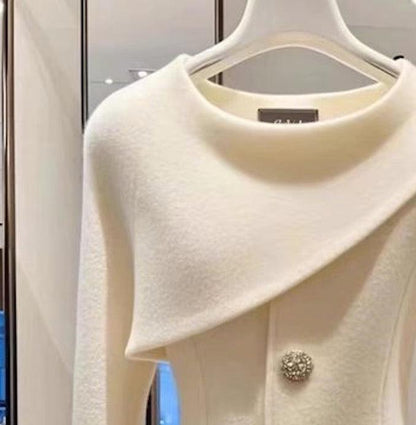 Lola | Blazer Boutonné Asymétrique
