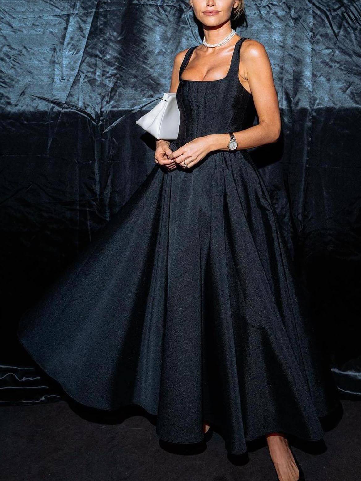 Patricia - Robe Midi A-Line Élégante