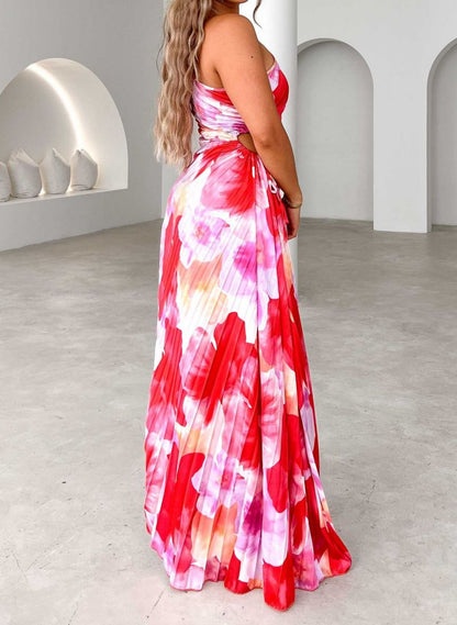 Katie | Robe d'Été Plissée