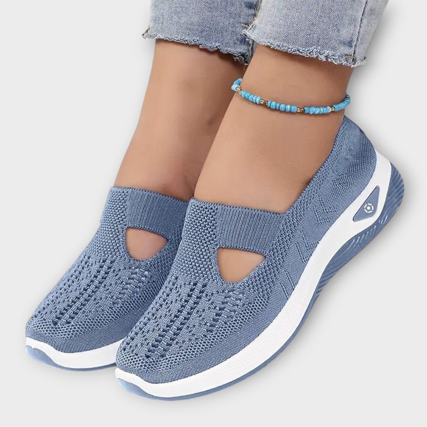 Baskets Slip-On Confort en Tricot