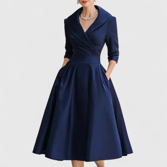 Marley – Robe Midi Gracieuse avec Silhouette Flatteuse