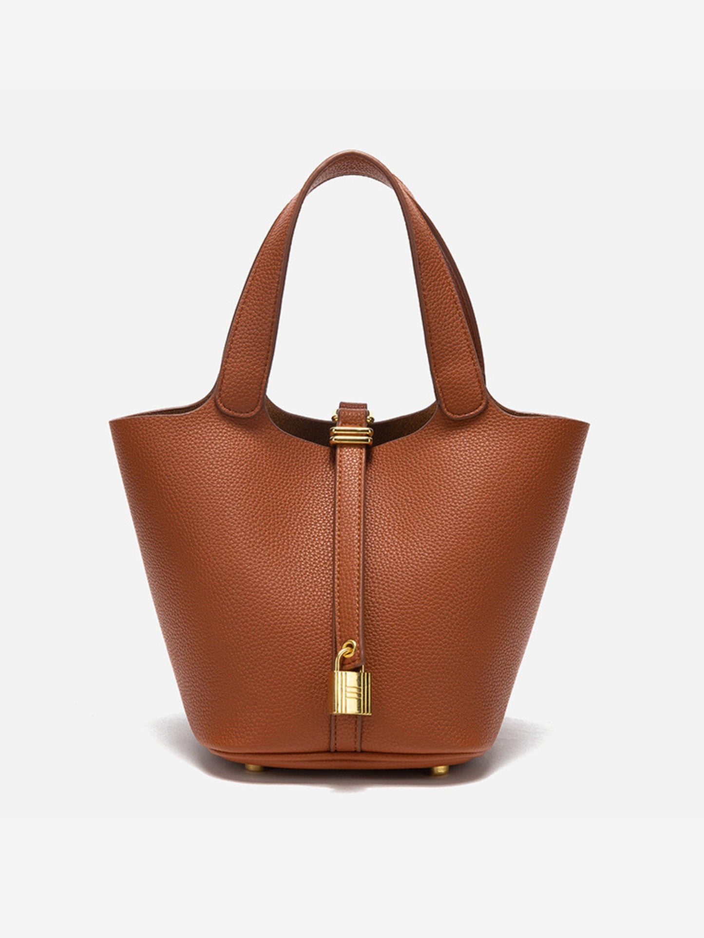 Glaiza | Sac seau Gold-Lock Élégant