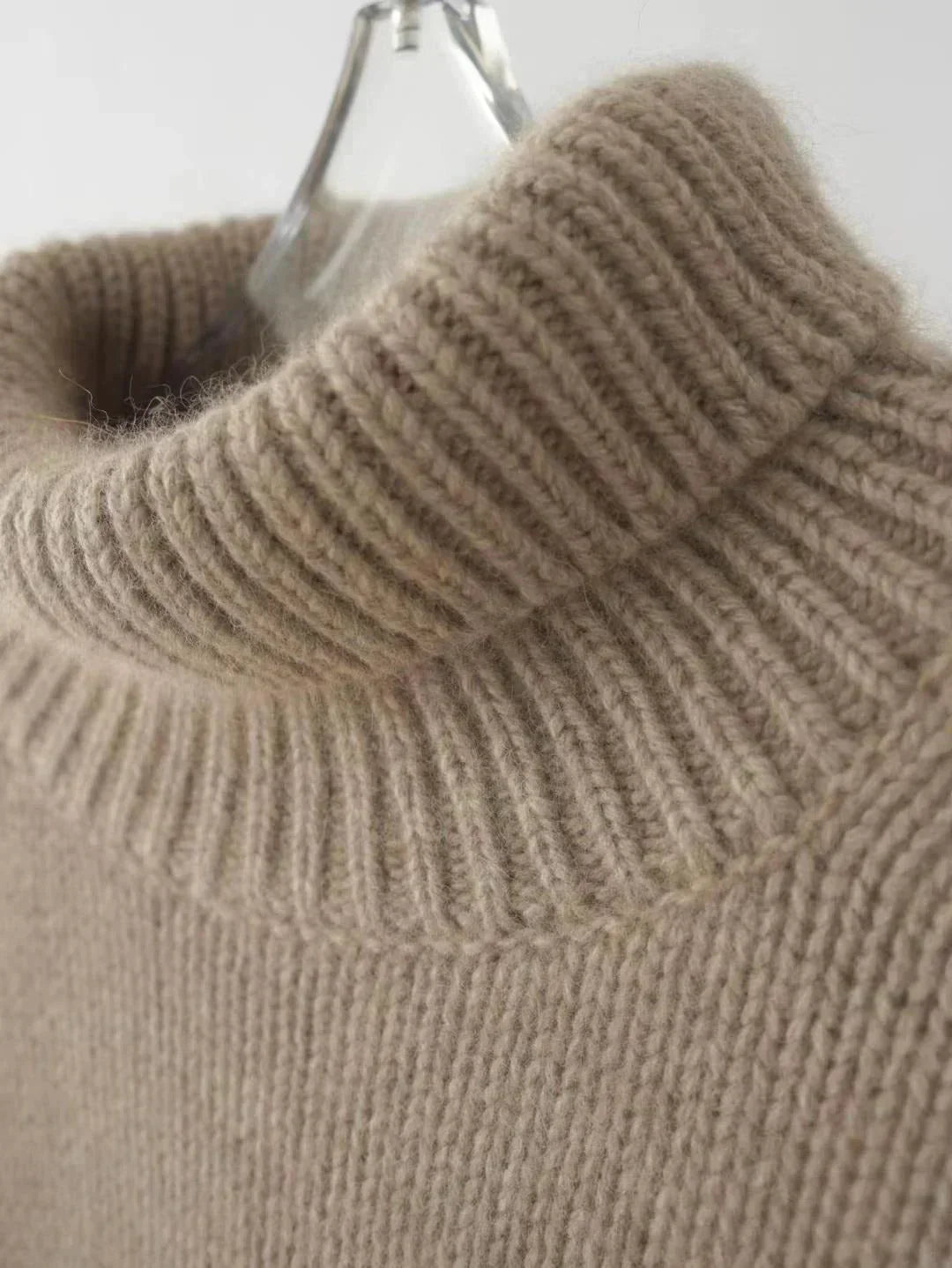 Lisette | Pull col montant en cachemire