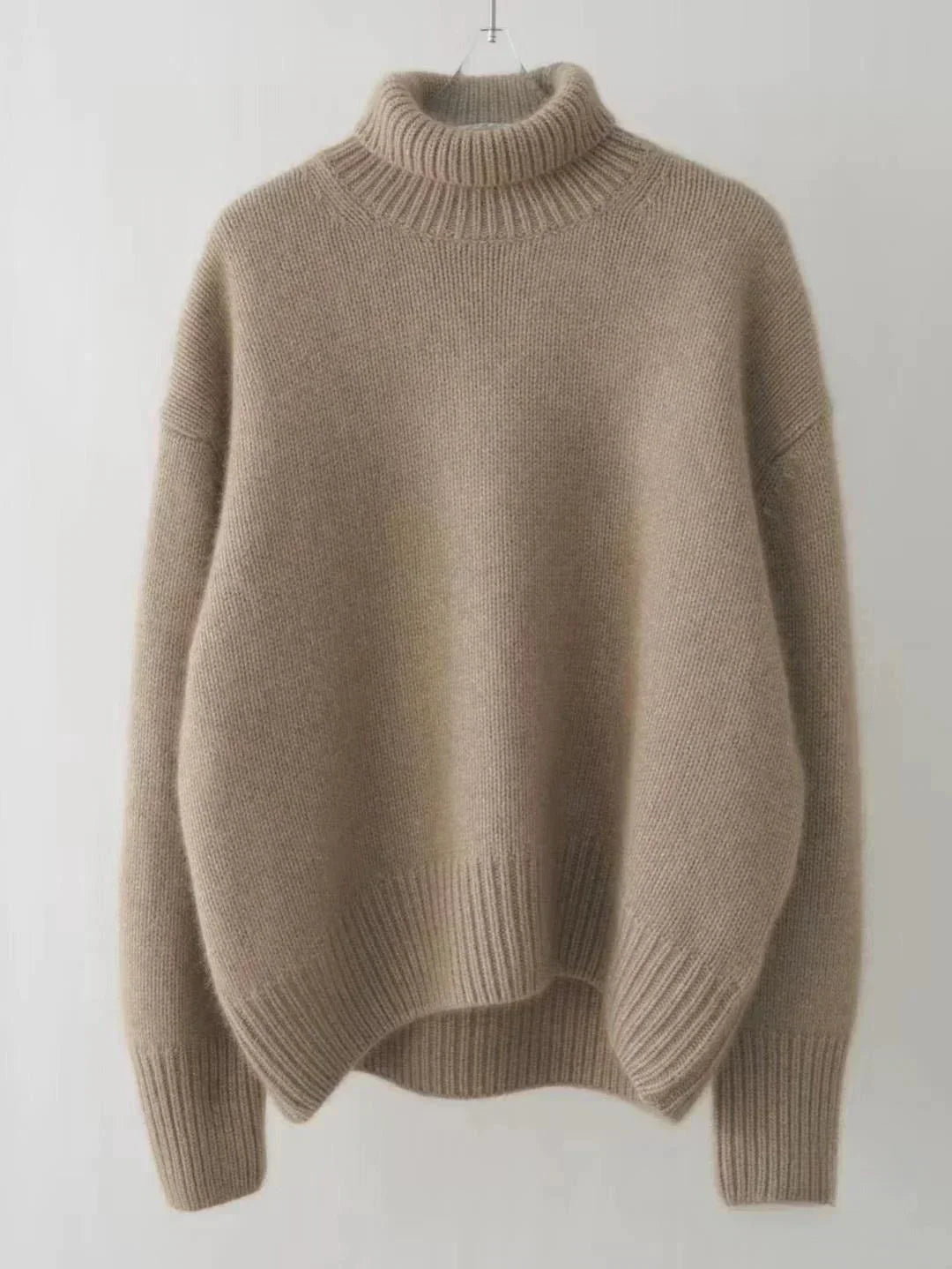 Lisette | Pull col montant en cachemire